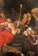 CRESPI, Giovanni Battista Entombment of Christ dfg oil